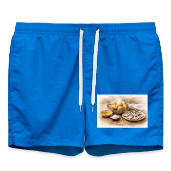 Pommes de terre veste avec hareng ukrainien - Short de bain - cobalt blue - Devant