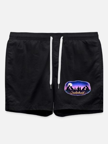 Soul Dog Love - Swim Trunks - black