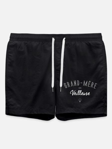 Grandma Night Light - Swim Trunks - black