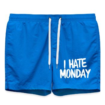 Je déteste Monday Divertente Drôle - Short de bain - cobalt blue - Devant