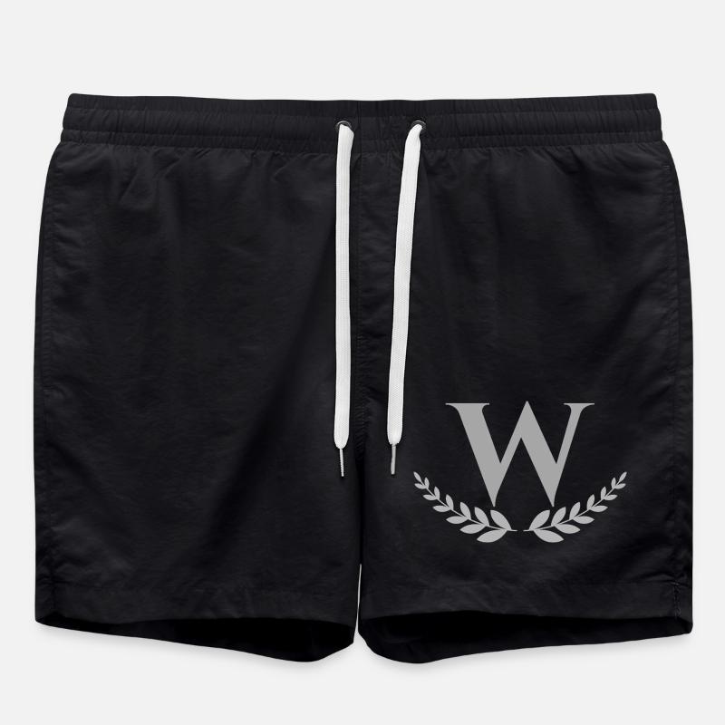 W - Short de bain - noir
