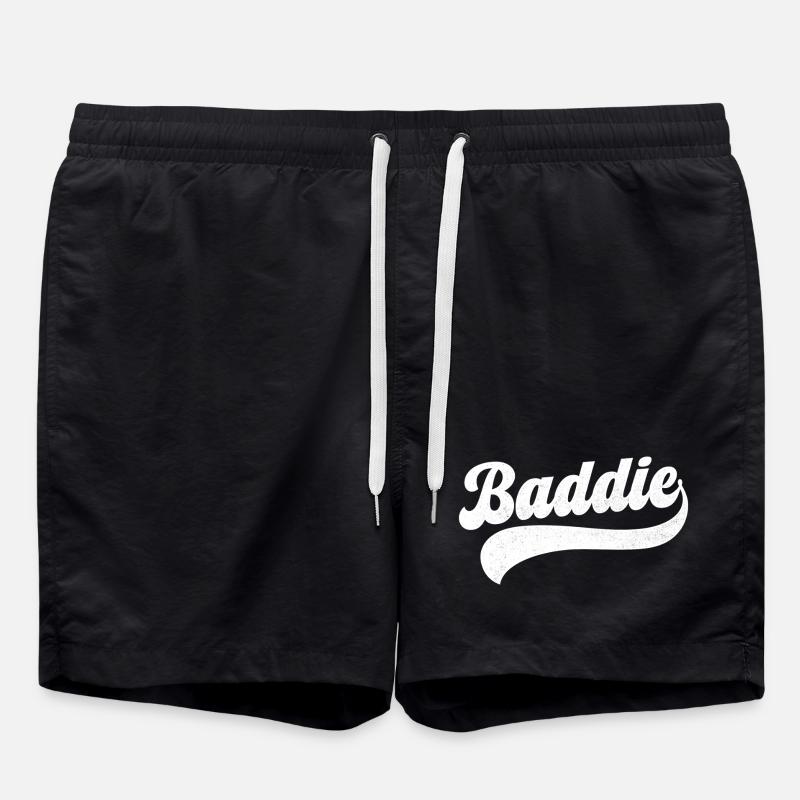 Bösewicht - Badeshorts - Schwarz