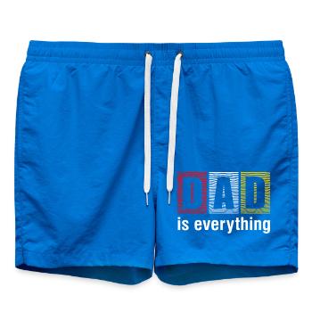 Dad Is Everything Shirt - Swim Trunks - cobalt blue - Front