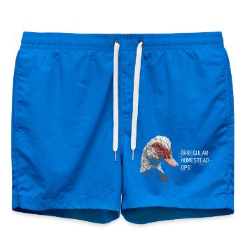 Opérations irrégulières à la ferme - Short de bain - cobalt blue - Devant