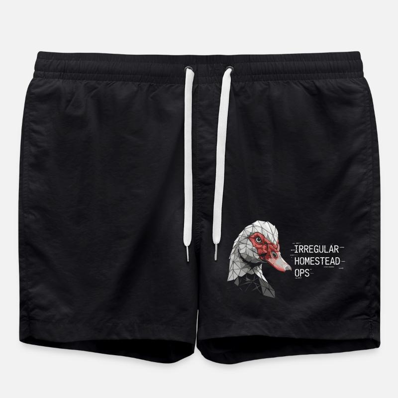 Irregular Homestead Ops - Badeshorts - Schwarz