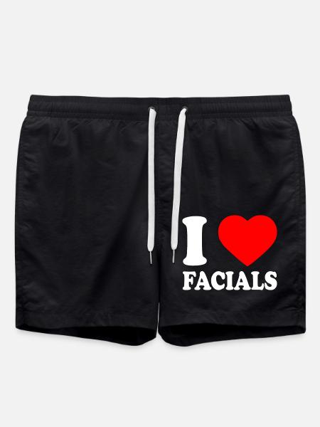 I love facials - Short de bain - noir