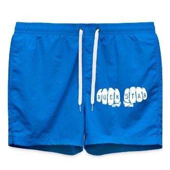 Tatoo à la main Rockstars - Short de bain - cobalt blue - Devant