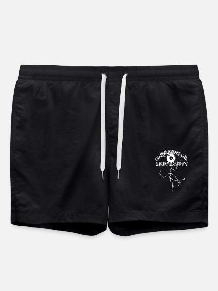 Université paranormale (blanc) - Short de bain - noir