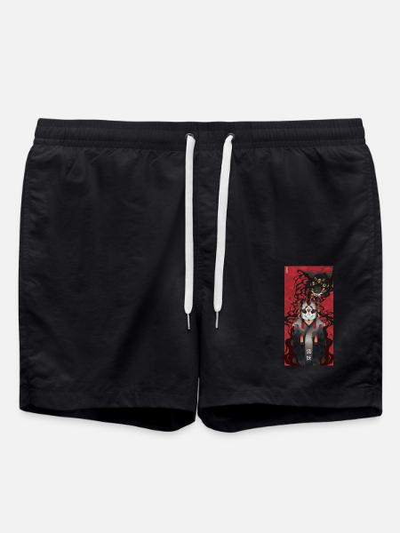 Demon Master - Swim Trunks - black