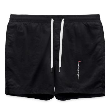 Monaco - Short de bain - noir - Devant - AI Model Male 185 light (185cm)