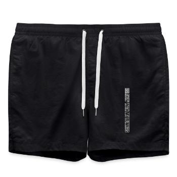 Relaxin' With My Bunnies – Facilité et humour de Pâques - Short de bain - noir - Devant - AI Model Male 185 light (185cm)