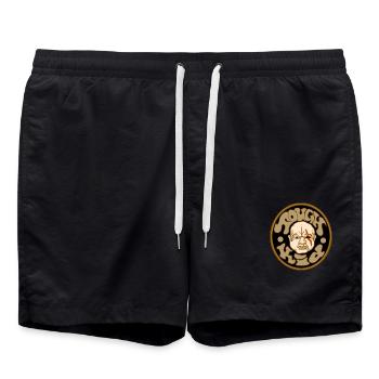 Enfant coriace - Short de bain - noir - Devant - AI Model Male 185 light (185cm)