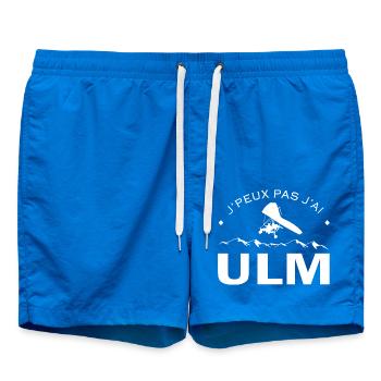 j'peux pas j'ai ULM cadeau homme femme sport ulm - Short de bain - cobalt blue - Devant