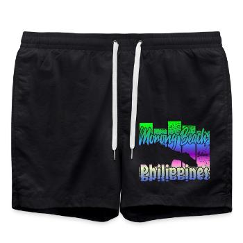 Morong Beach Philippines - Short de bain - noir - Devant - AI Model Male 185 light (185cm)