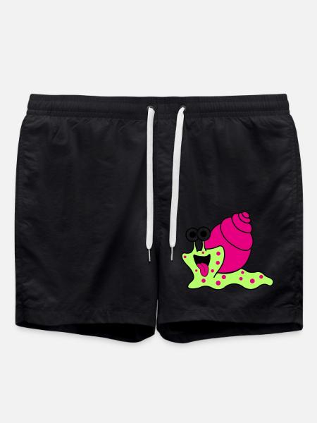 Escargot Drôle - Short de bain - noir