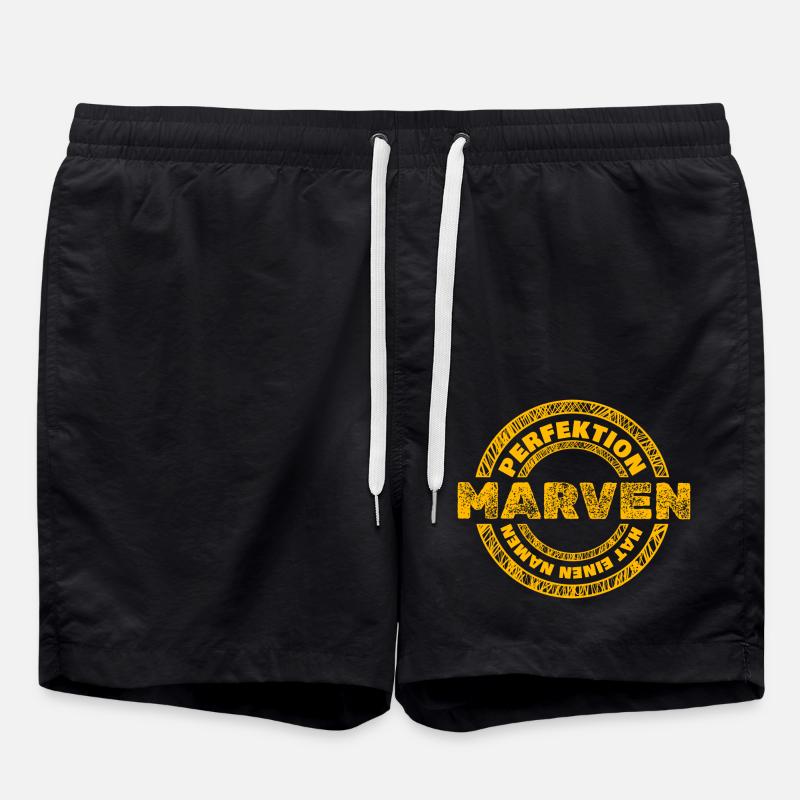 Marven Kopie - Badeshorts - Schwarz