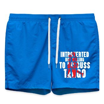 Introverti mais prêt à discuter de Tango Dance Lat - Short de bain - cobalt blue - Devant