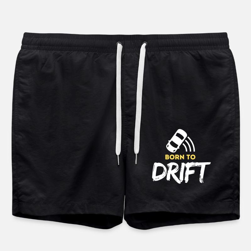 Né pour le drift - Short de bain - noir