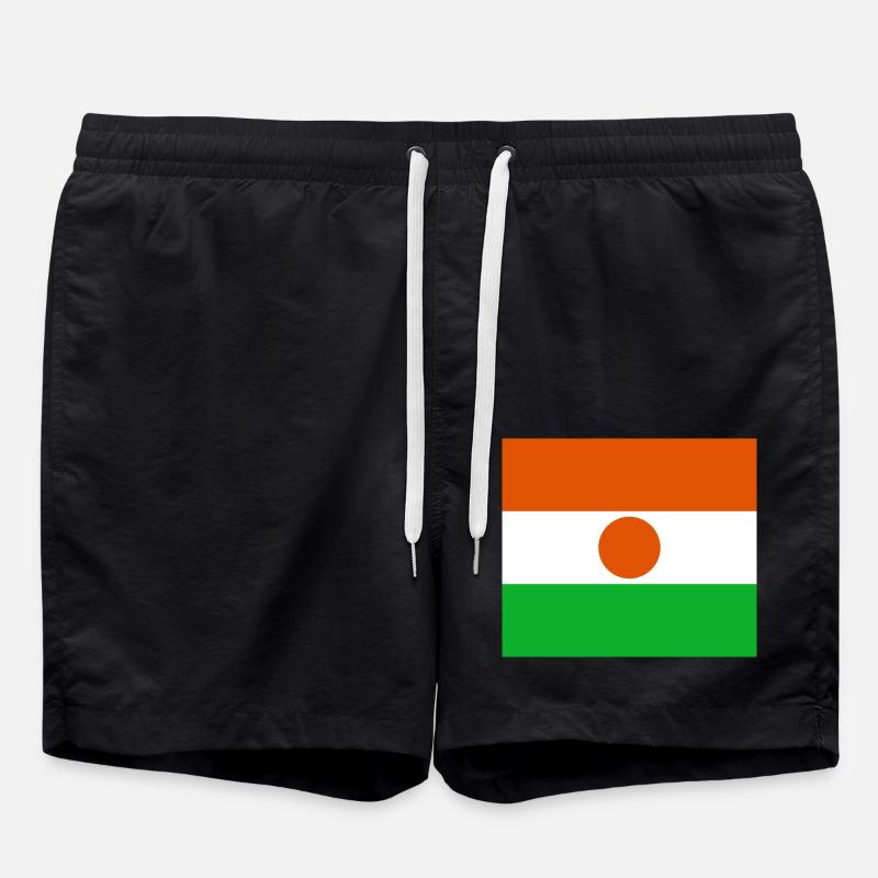Niger - Badeshorts - Schwarz