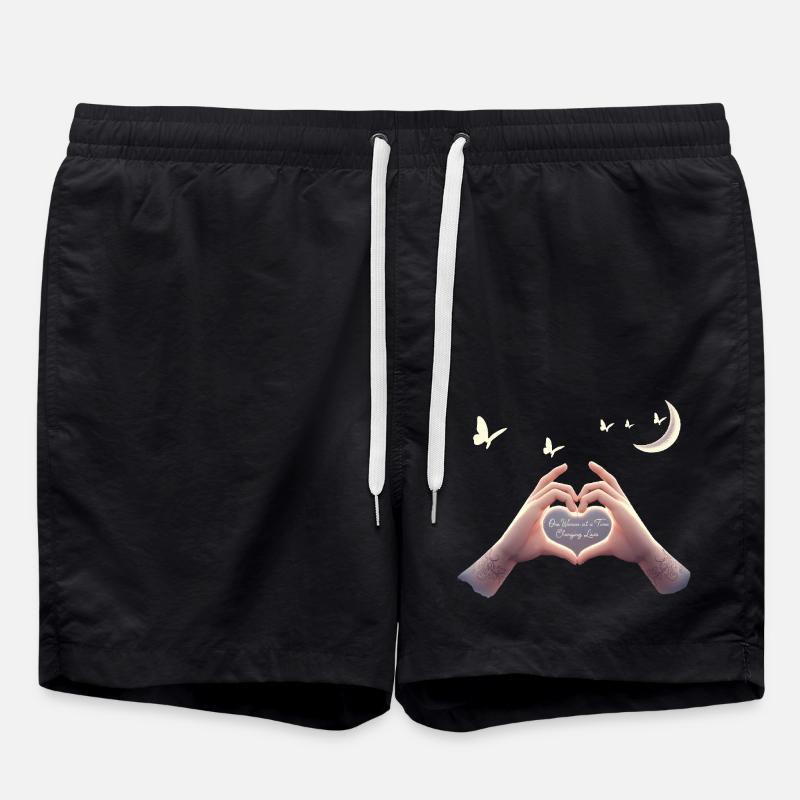 CHANGING LIVES - Swim Trunks - black