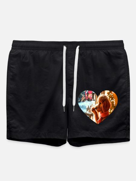 Jugendliebe - Badeshorts - Schwarz