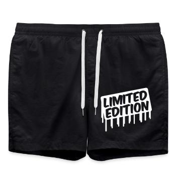 Édition limitée - Short de bain - noir - Devant - AI Model Male 185 light (185cm)