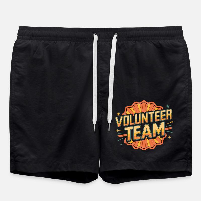 Volunteer Team 13 - Badeshorts - Schwarz