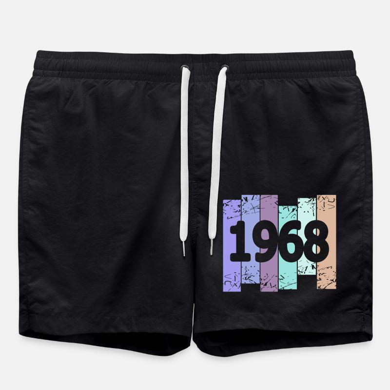 1968 - Swim Trunks - black