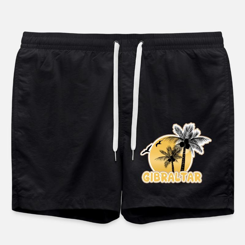 Gibraltar - Swim Trunks - black