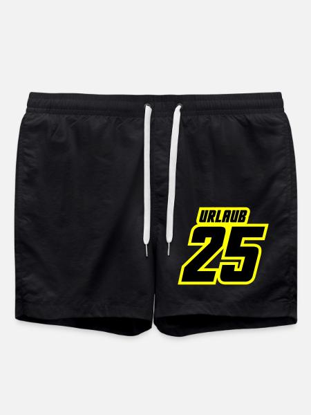 Maillot vacances 2025 - Short de bain - noir