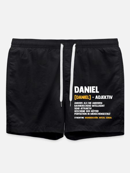 Daniel - Swim Trunks - black