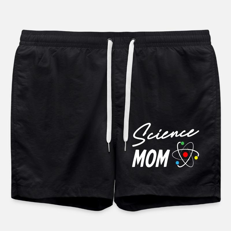 Science Mom - Swim Trunks - black