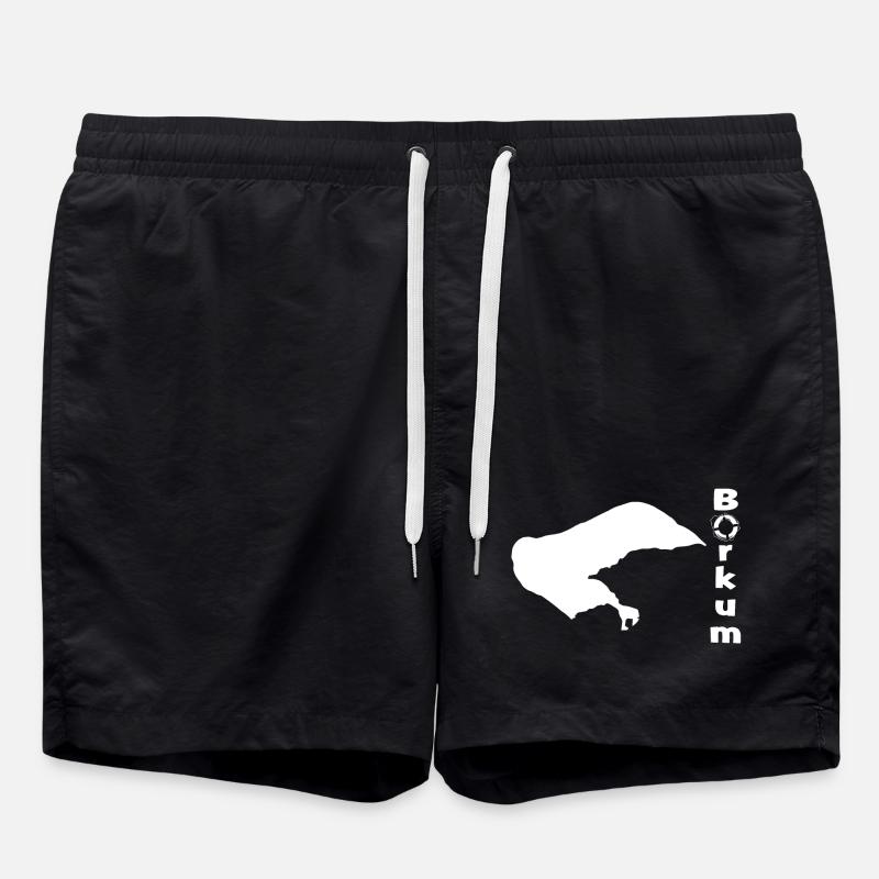 Borkum - Short de bain - noir