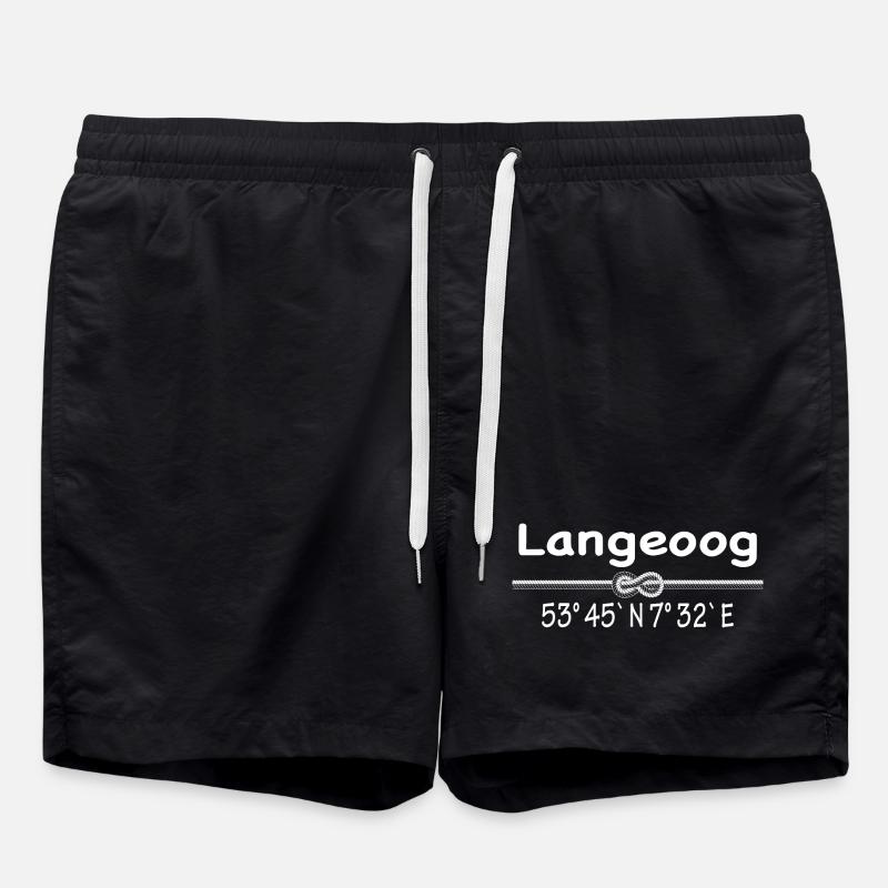 Coordonnées Langeoog - Short de bain - noir