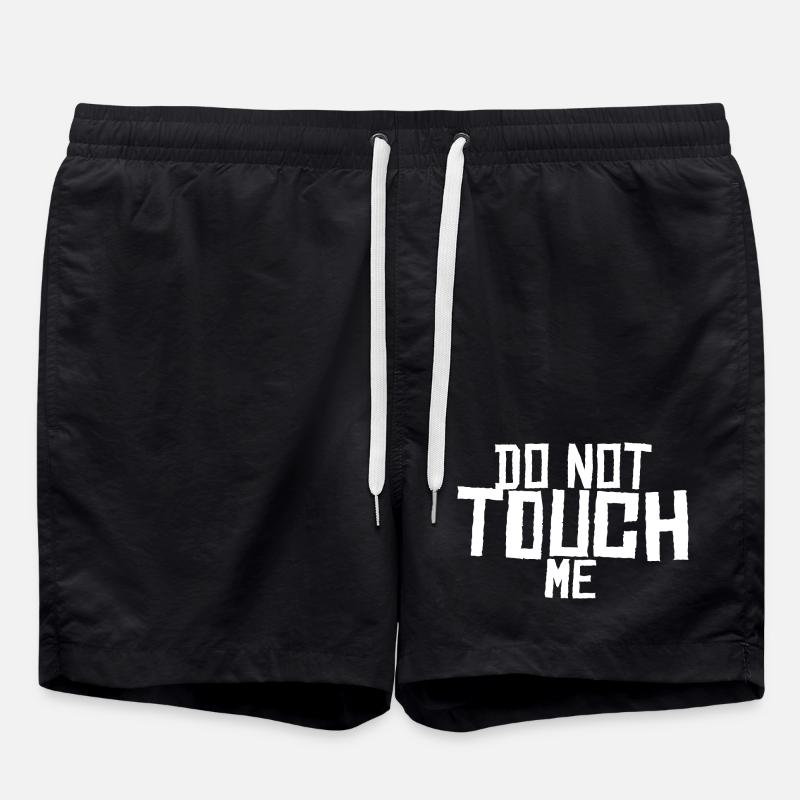 Ne me touchez pas ! - Short de bain - noir