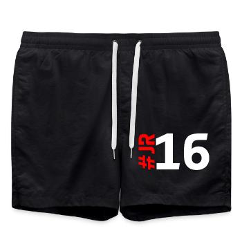 JR16 - Badeshorts - Schwarz - Vorne - AI Model Male 185 light (185cm)