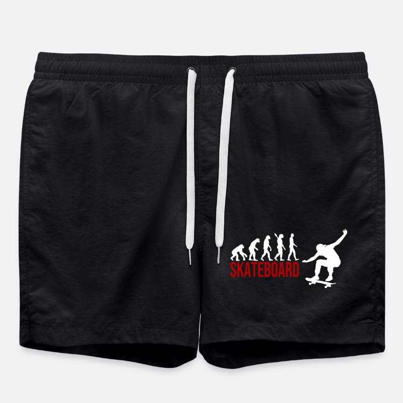 Evolution Skateboard - Badeshorts - Schwarz