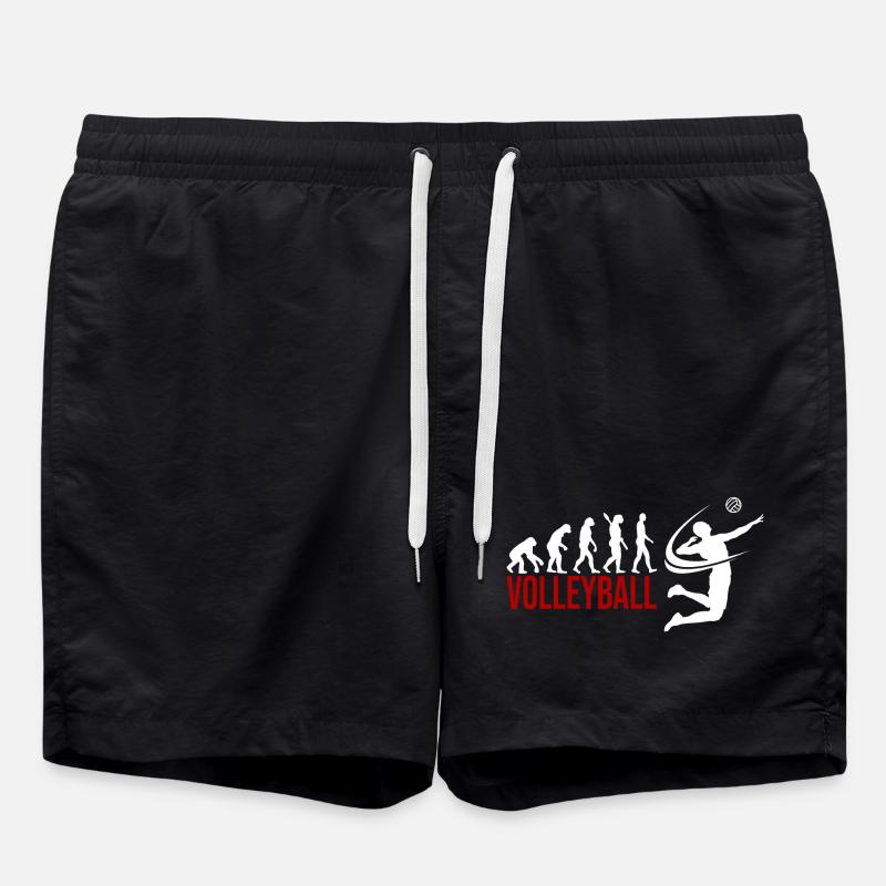 Evolution Volleyball - Badeshorts - Schwarz