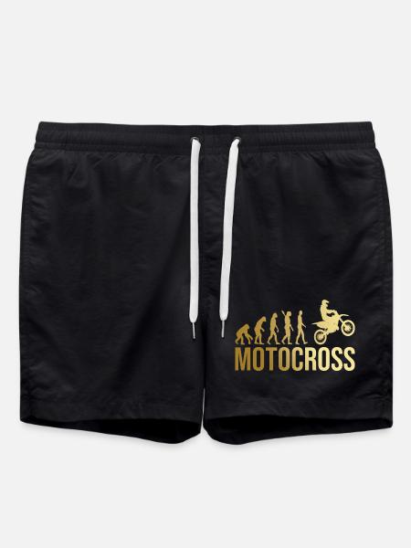 Evolution Motocross - Badeshorts - Schwarz