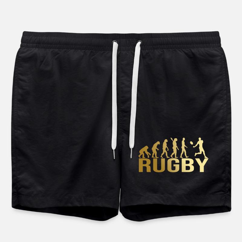 Evolution Rugby - Badeshorts - Schwarz