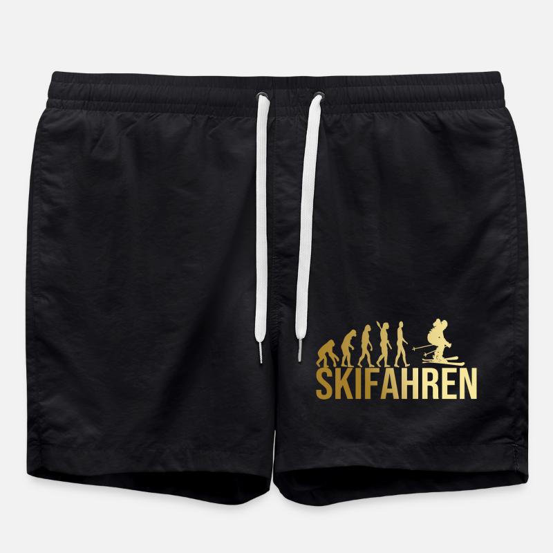 Evolution Skifahren - Badeshorts - Schwarz