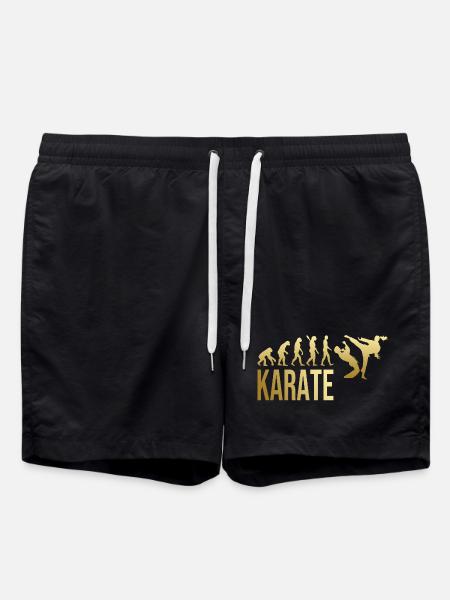 Evolution Karate - Badeshorts - Schwarz