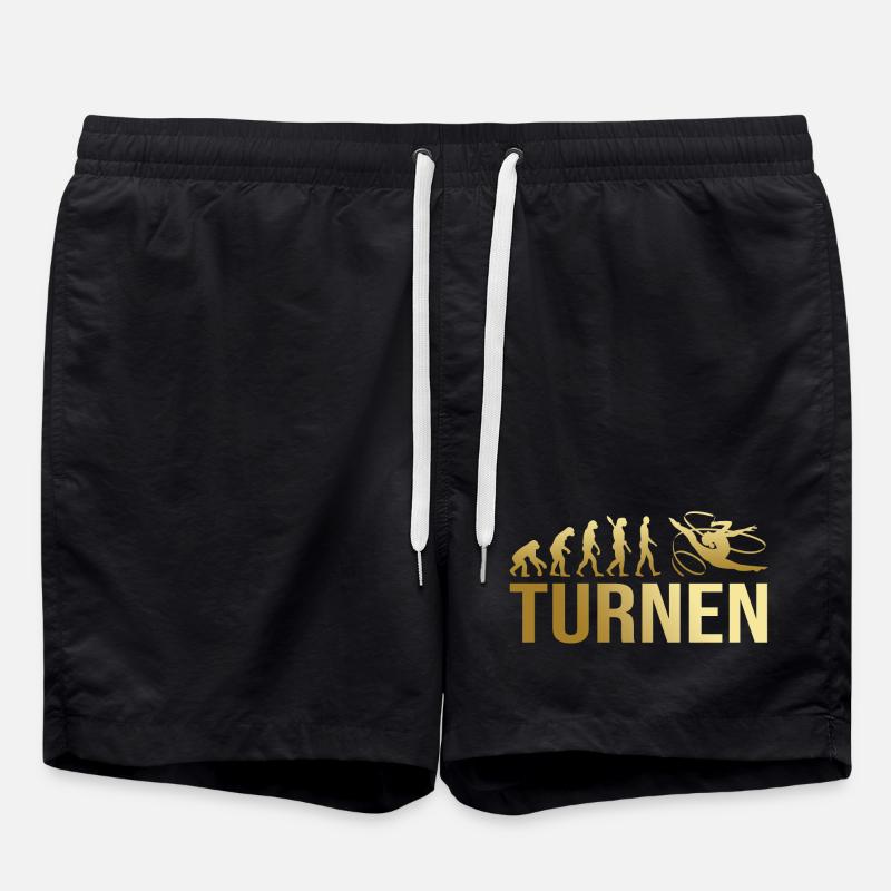 Evolution Turnen - Badeshorts - Schwarz