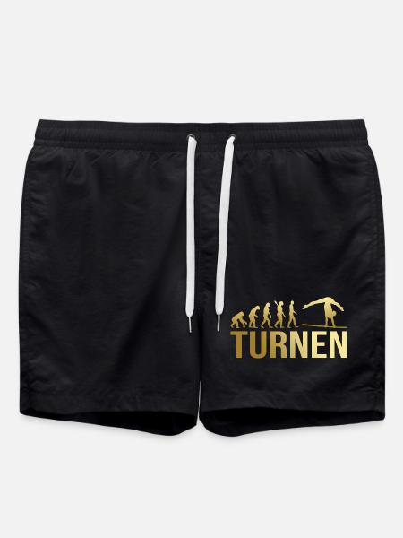 Evolution Turnen - Badeshorts - Schwarz
