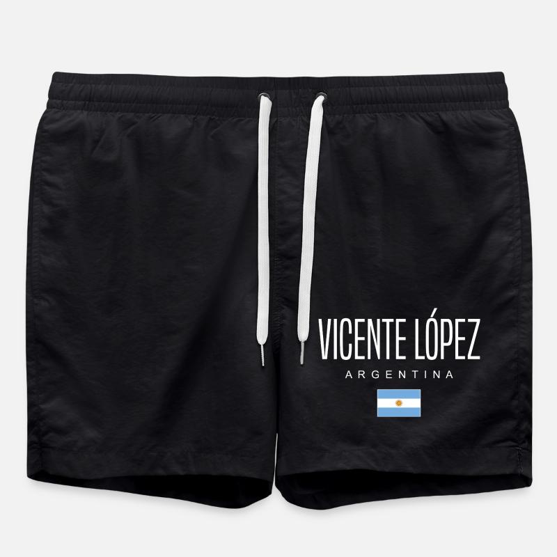 Vicente López Argentine Argentin - Short de bain - noir
