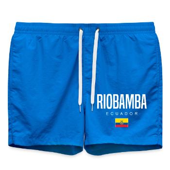 Riobamba Équateur Équatoriens - Short de bain - cobalt blue - Devant