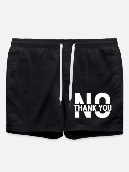 Non merci - Short de bain - noir