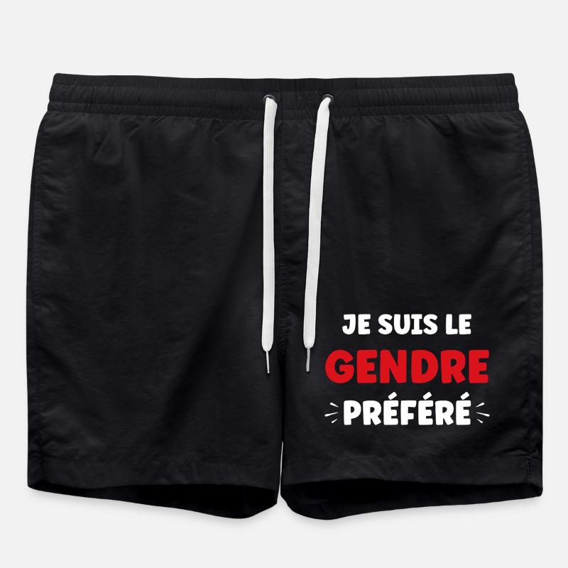 Schwiegersohn - Badeshorts - Schwarz