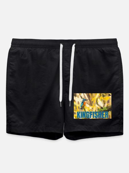 MARTIN-PÊCHEUR - Short de bain - noir