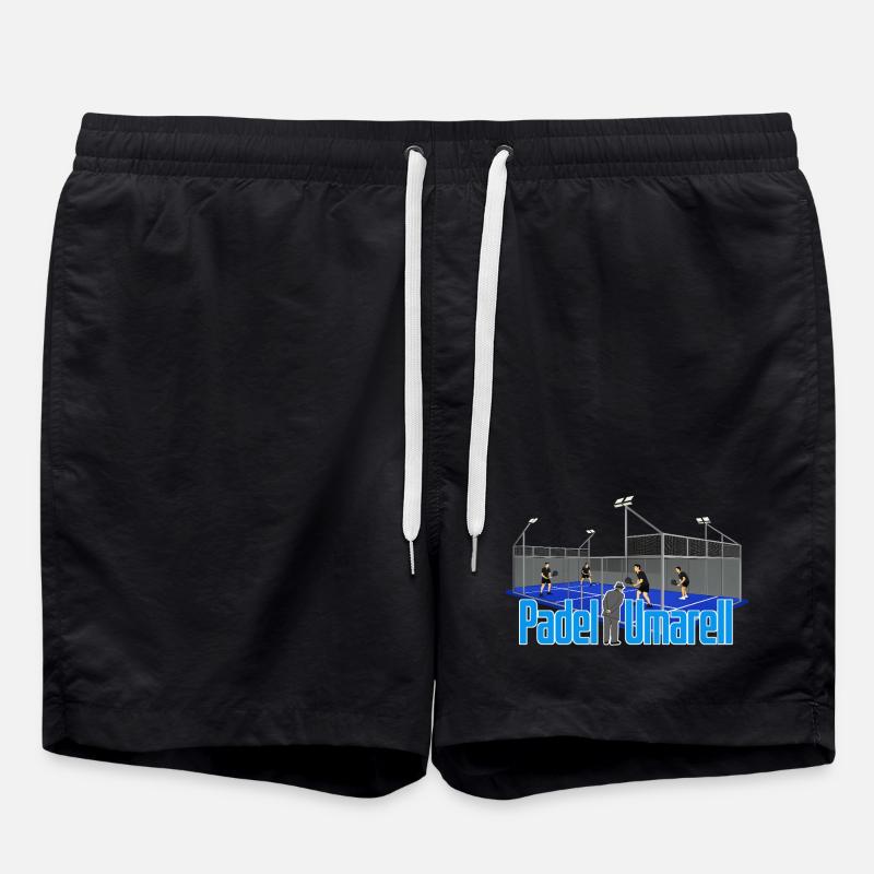 T-Shirt "Padel Umarell" - Swim Trunks - black